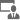 Employee by organization icon