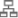 Employees by organization icon