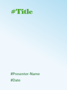 PowerPoint slide sample - Title