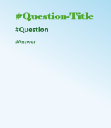 PowerPoint slide sample - Question