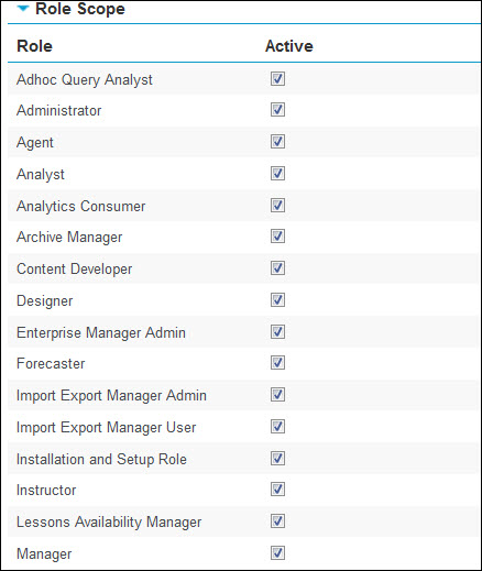 KPI Details - Role scope