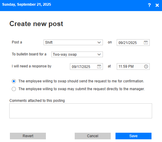 Create New Post