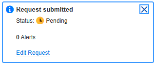 Combination of Individual Shifts - Pending Request